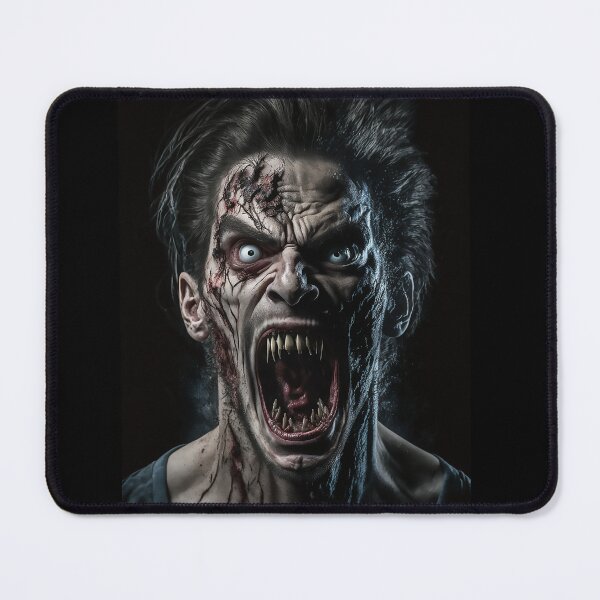 Item preview, Screaming Male Zombie designed and sold by LateNightInn.