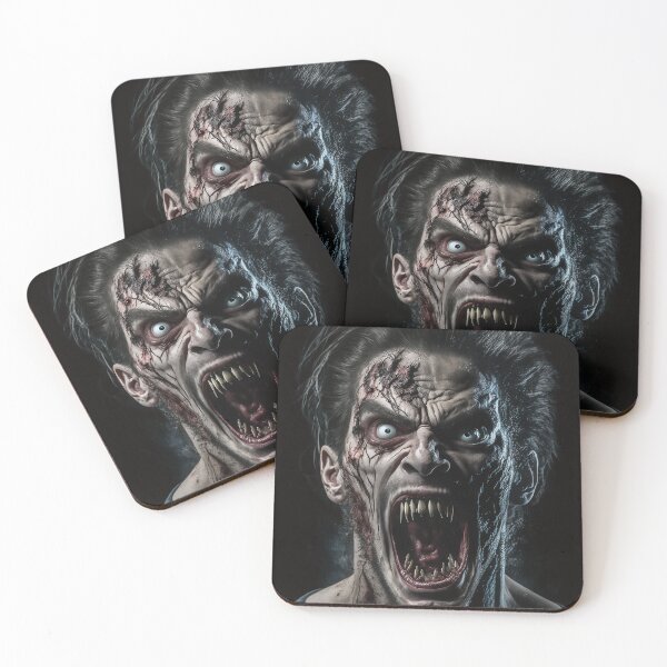 Item preview, Screaming Male Zombie designed and sold by LateNightInn.