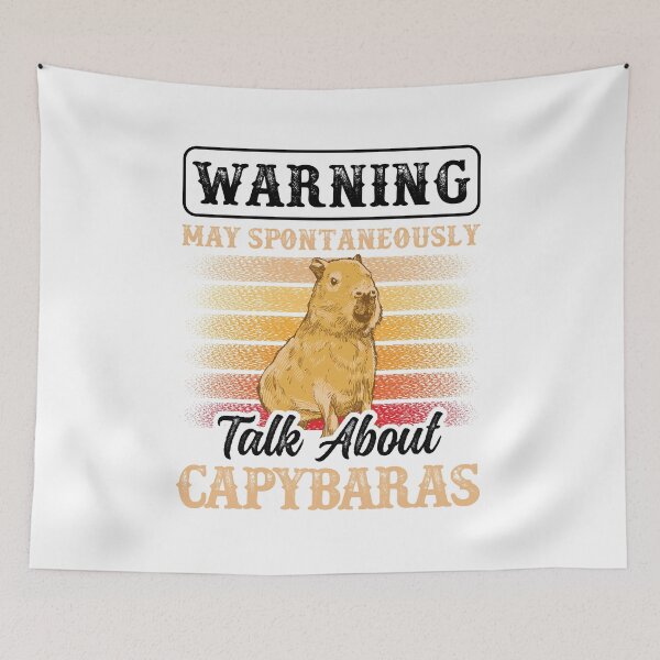 Item preview, Capybara spontaneously talks about capybara designed and sold by madgrfx.
