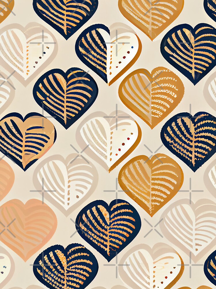 Thumbnail 5 of 5, iPhone Case, hearts pattern designed and sold by QuikiPatterns.