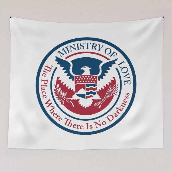 Item preview, ministry of love, official seal designed and sold by close-up.biz.