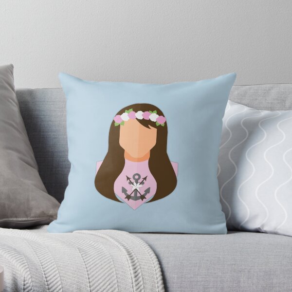 Saint Philomena Throw Pillow