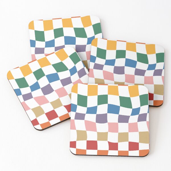 Item preview, Wavy Rainbow Grid designed and sold by Lauren Iglesia.