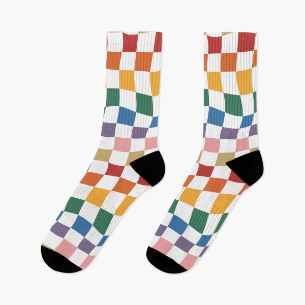 Item preview, Wavy Rainbow Grid designed and sold by Lauren Iglesia.