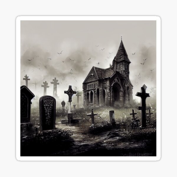 Item preview, gothic cemetery designed and sold by Kla357.