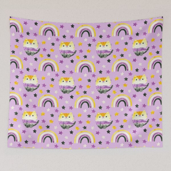 Item preview, Nonbinary Vibes - Bold and Beautiful LGBTQ+ Design designed and sold by micreations.