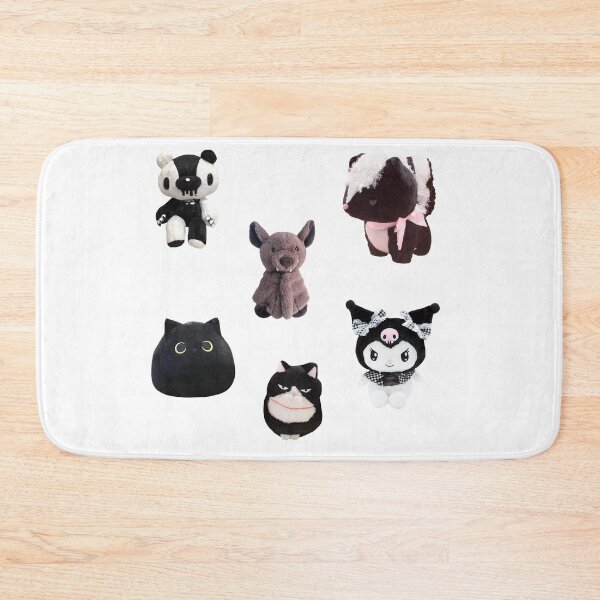 Item preview, Goth Kawaii Plushies Sticker Pack designed and sold by casserolestan.