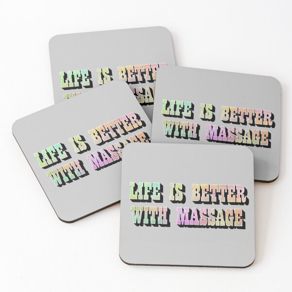 Item preview, life is better with massage designed and sold by sednalafandy79.