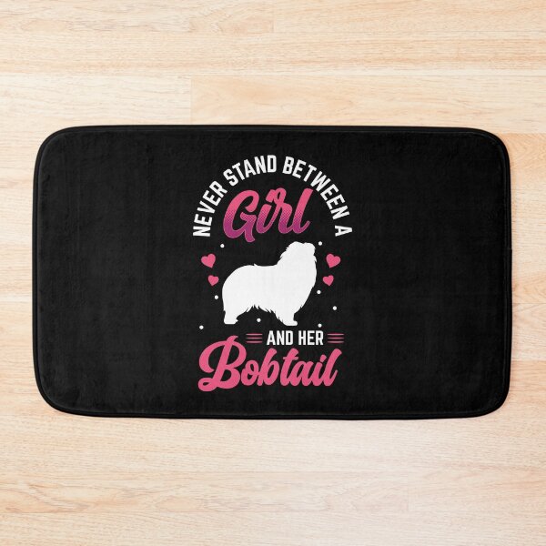 Artikelvorschau, Mädchen mit Bobtail Old English Sheepdog entworfen und verkauft von madgrfx.