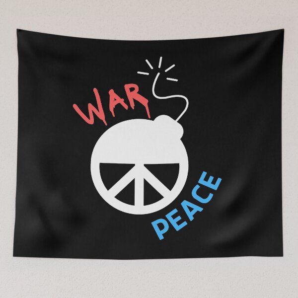 Item preview, War and Peace Design: The Battle Between Two Opposites designed and sold by SimpliText.