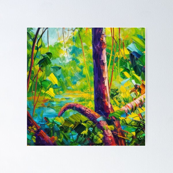 Item preview,  Magic Jungle designed and sold by HOMEDESIGNPRINT.