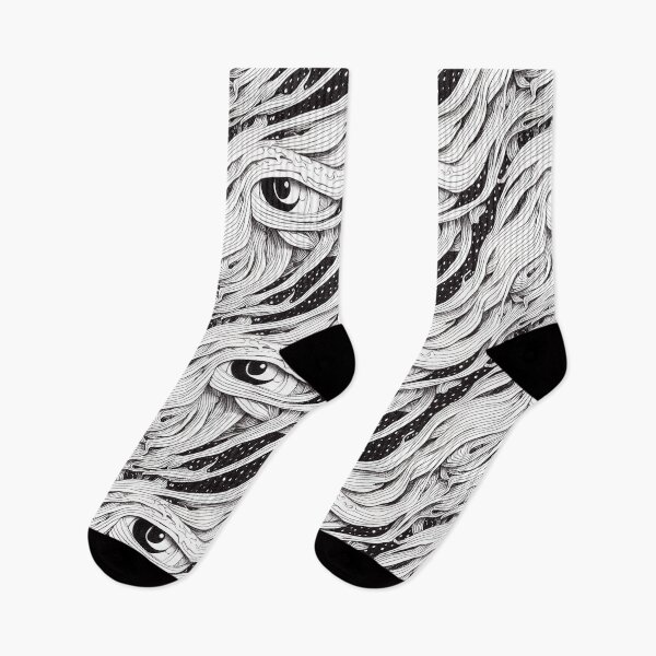 Item preview, Grotesk monster inspired pattern designed and sold by ToySenTrends.