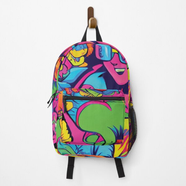 Item preview, 90s Cartoon Blast Iconic Character Pop Art Design - Bold and Bright Colors for Nostalgic Fans designed and sold by delohill.