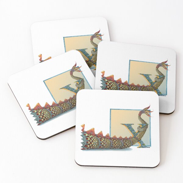 Item preview, Letter X - Alphabet Monster - Guardian and Protector designed and sold by Gretchen Deahl.