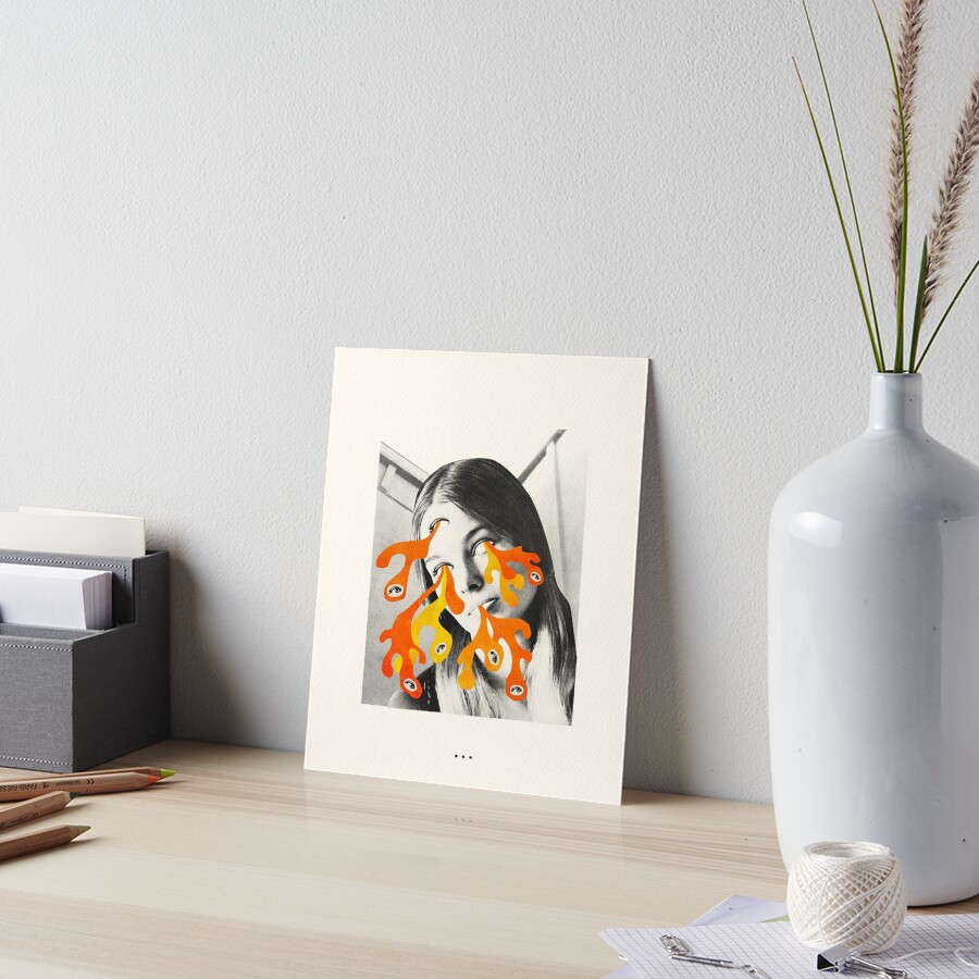 Item preview, Art Board Print designed and sold by JazzberryBlue.