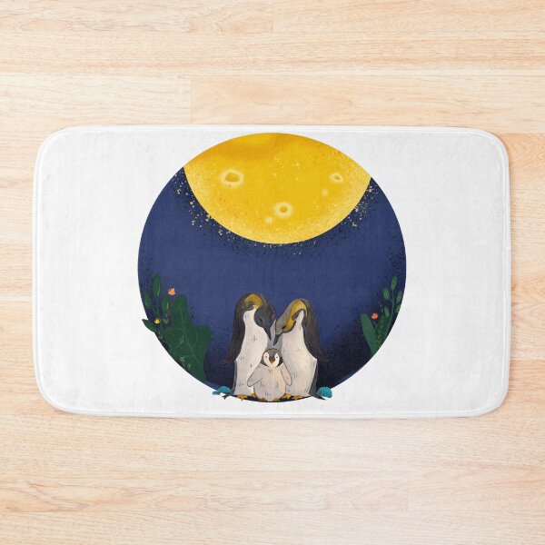 Item preview, Moongazing penguins designed and sold by CreativeStrand.
