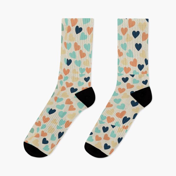 Item preview, cute hearts pattern designed and sold by QuikiPatterns.
