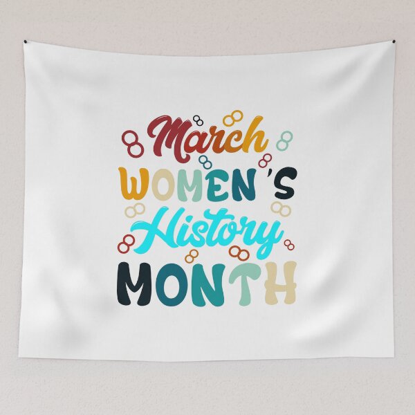 Item preview, March Women's History Month  designed and sold by Modern Outlet  ⭐⭐⭐⭐⭐.