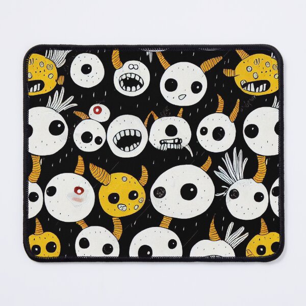 Item preview, Grotesk monster inspired pattern designed and sold by ToySenTrends.