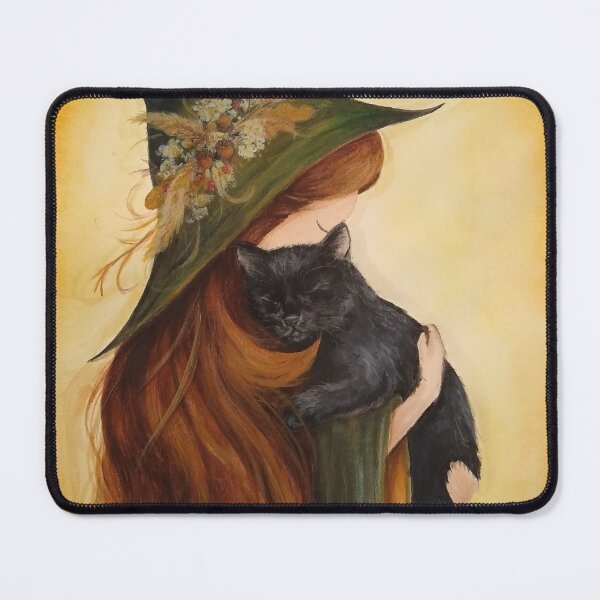 Item preview, Witchy Cat designed and sold by MamaHouseStudio.