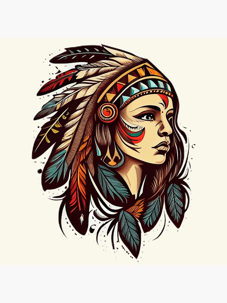 native american drawings