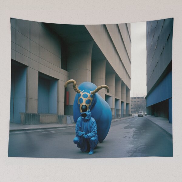 Item preview, bad dream in blue designed and sold by jsebouvi.
