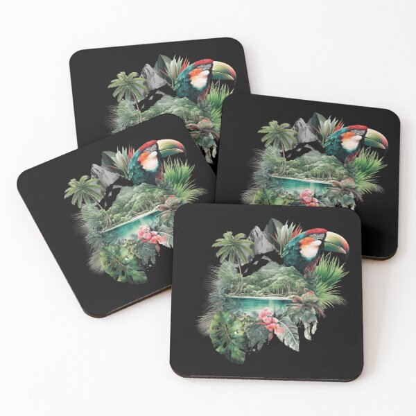 Item preview, Jungle Fever: Get Lost in the Vibrant Colors of a Tropical Paradise. designed and sold by BENMBARK.