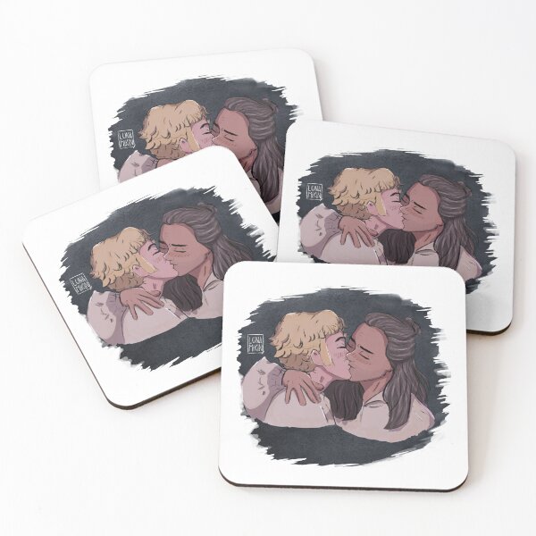 Item preview, Blackbonnet kiss designed and sold by Luna's Art Shop!.