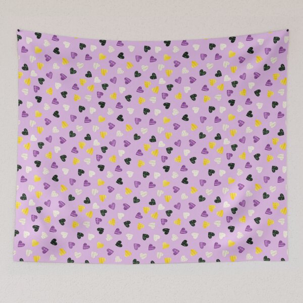 Item preview, Breaking Binary Boundaries: Celebrating Nonbinary Identity with Vibrant Patterns designed and sold by micreations.