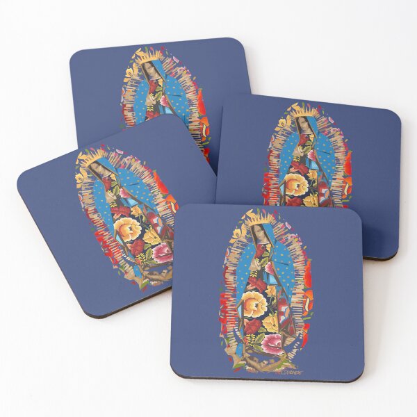 Item preview, Virgin of Guadalupe, Blue Background designed and sold by eneltepeyac.