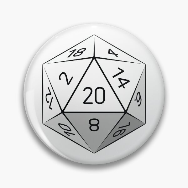 Item preview, DnD D20 Die designed and sold by DGTL-Graphics.