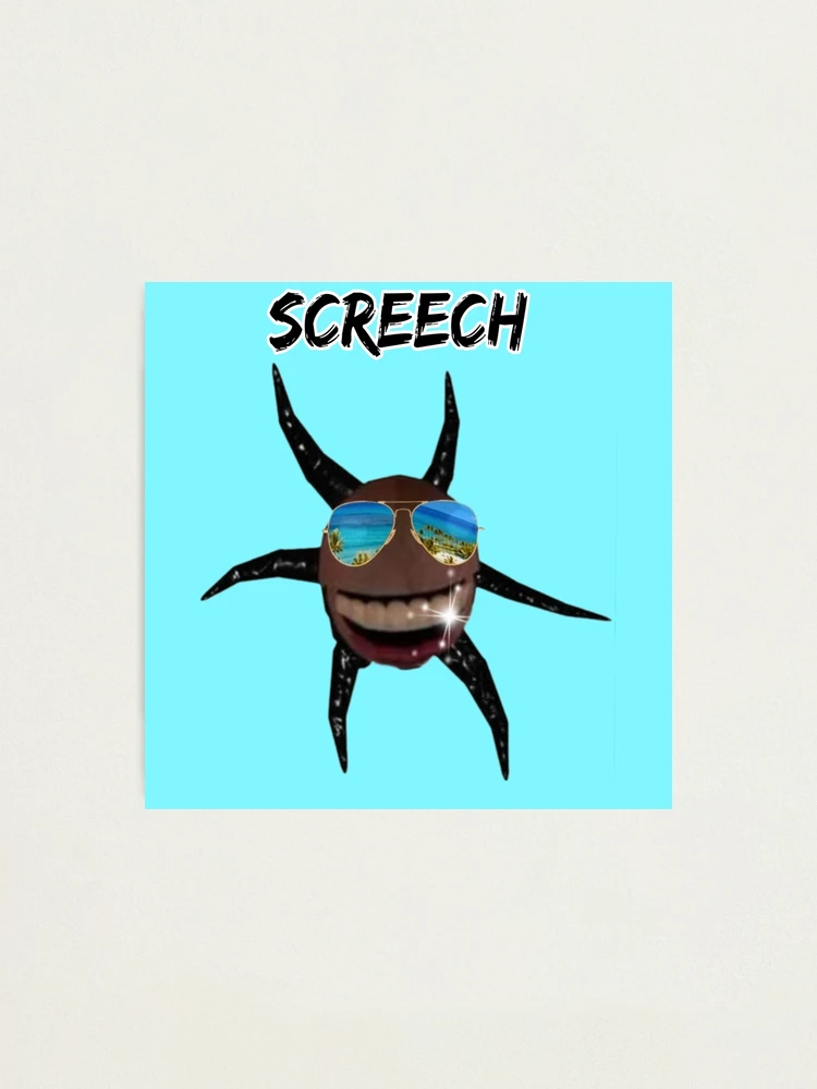 Roblox doors game monster Screech [hand drawing] Poster for Sale by  mahmoud ali