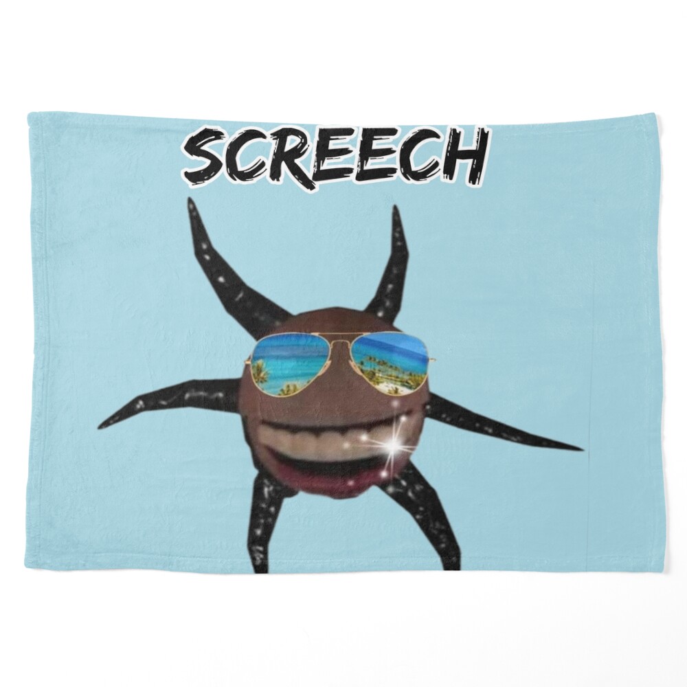 Roblox doors game monster Screech [hand drawing] Scarf for Sale