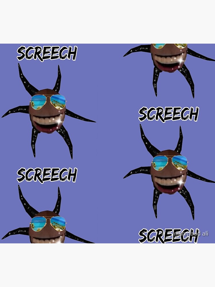 Roblox doors game, casual screech monster  Greeting Card for Sale