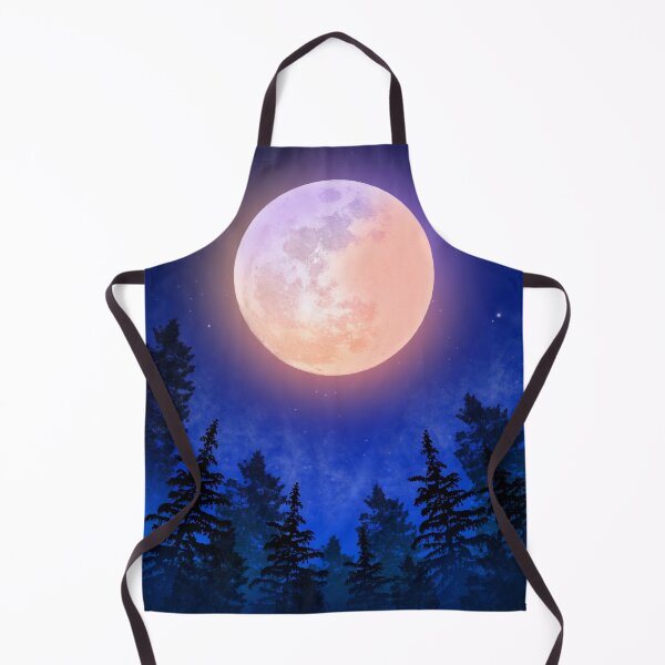 Aperçu de l'œuvre Full moon and forest créée et vendue par Mokota-Sama.