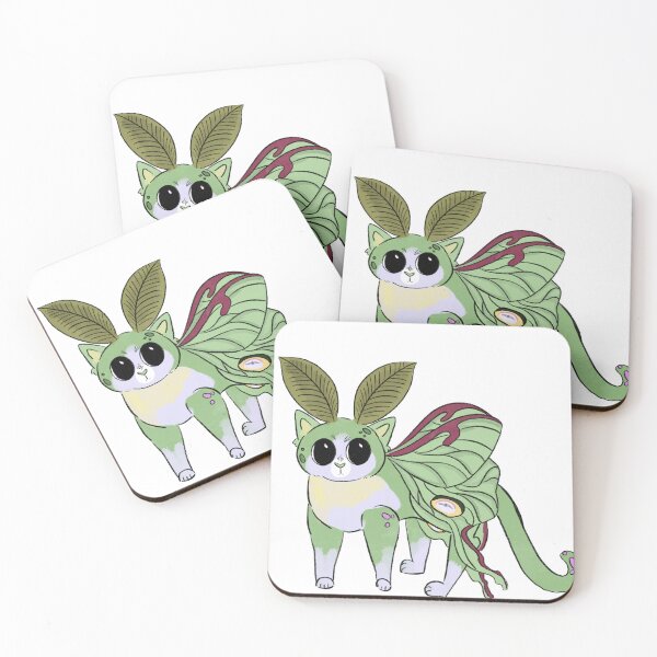 Item preview, Luna moth cat  designed and sold by Raccoonbae.