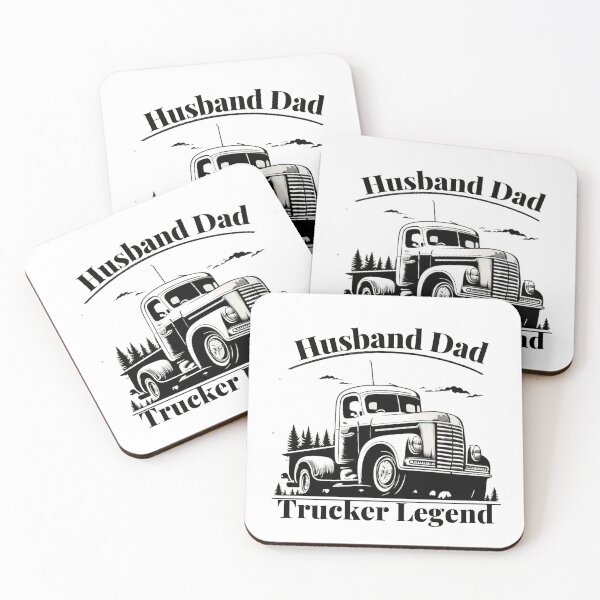 Artikelvorschau, Ehemann-Vater-Trucker-Legende entworfen und verkauft von ImagineInk.