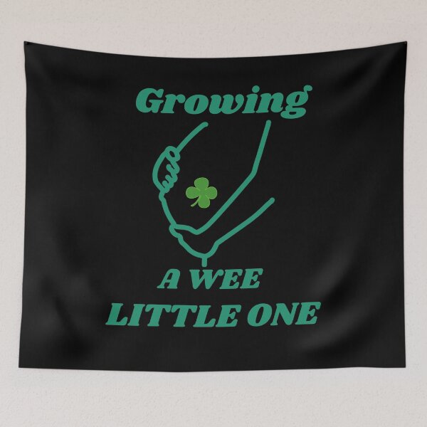 Item preview, Growing a wee little one| Great Pregnancy St Patrick Day Funny  designed and sold by House-Of-Pinto.
