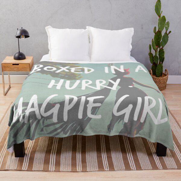 Item preview, magpie girl. designed and sold by Bethan Rose Studio.