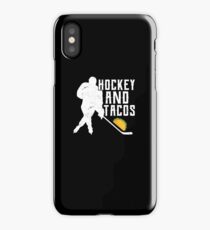 Hockey and Tacos iPhone Case