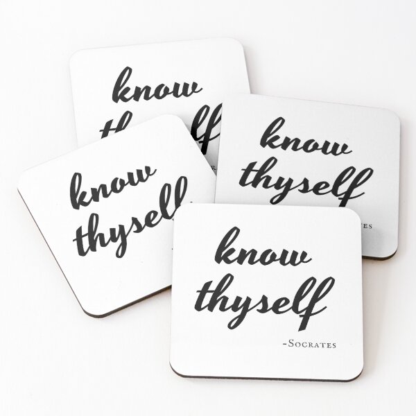 Item preview, Know Thyself designed and sold by SqueakitySqueak.