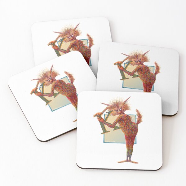 Item preview, Letter K - Alphabet - Monster - Guardian and Protector designed and sold by Gretchen Deahl.