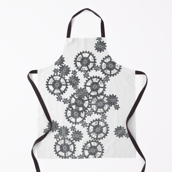 Item preview, Gray gears industrial steampunk cut designed and sold by WRECZ.