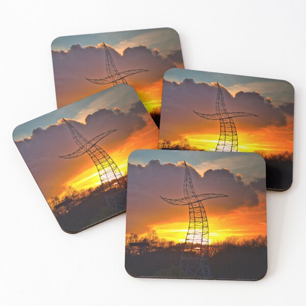 Item preview, The Sorcerer's Apprentice in the sunset in Oberhausen - Ruhrgebiet - Ruhrpott - Germany designed and sold by Ruhrpottpicture.