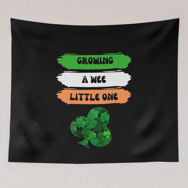 Item preview, Growing a wee little one| Great Pregnancy St Patrick Day Funny  designed and sold by House-Of-Pinto.