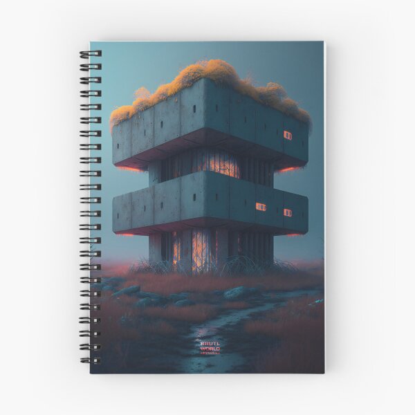 Item preview, Futuristic Brutalism Infected: The Haunting Beauty of The Last of FungUs. designed and sold by BrutalistWorld.