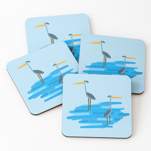 Item preview, Pair of Blue Herons designed and sold by Finnzilla.