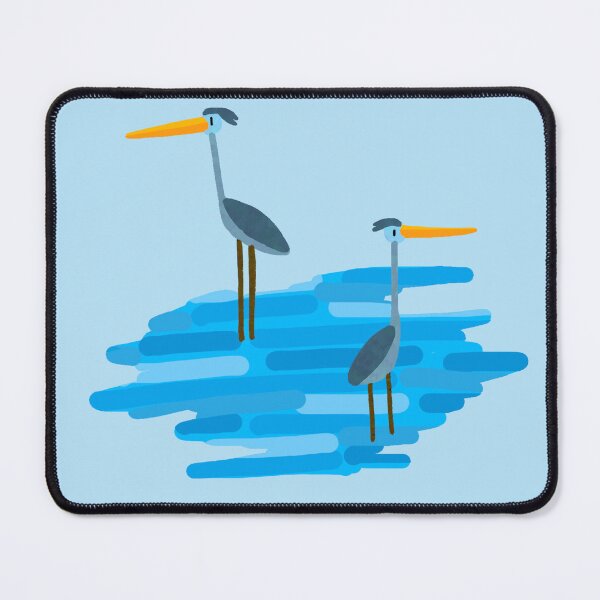 Item preview, Pair of Blue Herons designed and sold by Finnzilla.