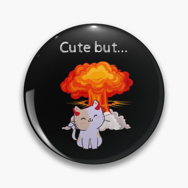 Item preview, Cute but Deadly Demon Kitty designed and sold by InfernalDesign.