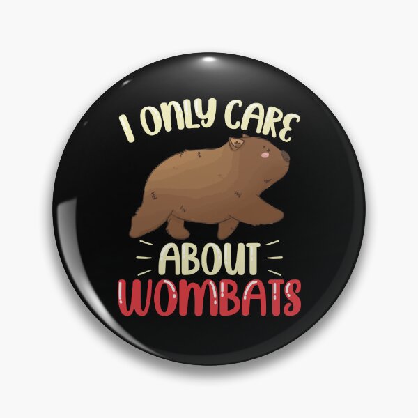 Item preview, Only likes wombat Australia marsupial designed and sold by madgrfx.